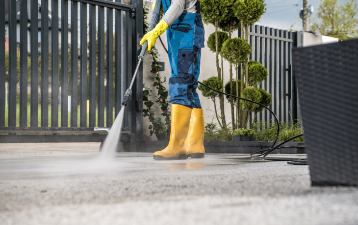 Cleaning Outdoor Space